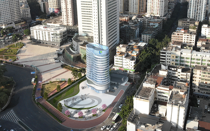 酷炫！深圳偉創17層圓形塔庫震撼登場！